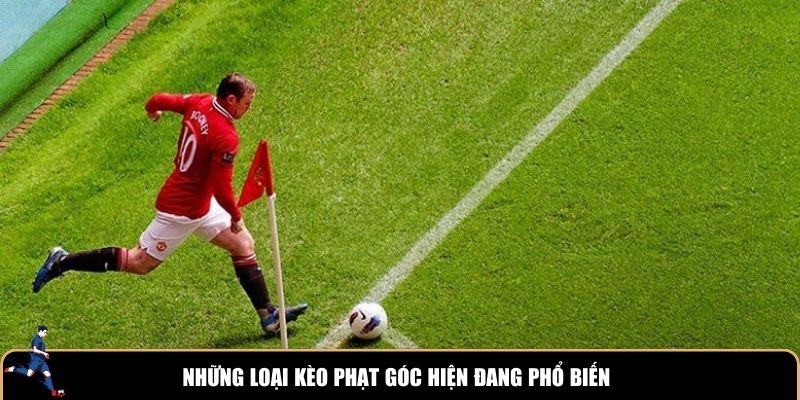 Những loại kèo phạt góc hiện đang phổ biến